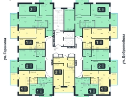 Продается 2-комнатная квартира ЖК Никольский парк, дом 4, 43.8  м², 7000000 рублей