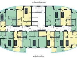 Продается 3-комнатная квартира ЖК Никольский парк, дом 5, 55.61  м², 9250000 рублей