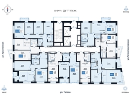 Продается 3-комнатная квартира ЖК Салют, дом 2, 55.03  м², 7320000 рублей