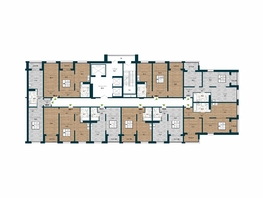 Продается 2-комнатная квартира ЖК Галактика, дом 5 Плутон, 65.5  м², 8650000 рублей