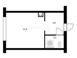 Продается Студия Зорге ул, 18.5  м², 2350000 рублей