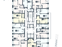 Продается 2-комнатная квартира ЖК Астон. Геометрия, дом 4, 35.02  м², 4800000 рублей