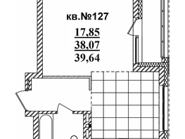 Продается Студия ЖК  Римский квартал, 2 очередь, 39.64  м², 8445134 рублей