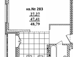 Продается Студия ЖК  Римский квартал, 2 очередь, 48.79  м², 10050495 рублей