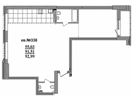 Продается 3-комнатная квартира ЖК  Римский квартал, 2 очередь, 92.99  м², 16272900 рублей