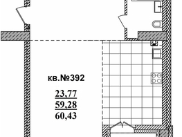 Продается Студия ЖК  Римский квартал, 2 очередь, 60.43  м², 10474625 рублей