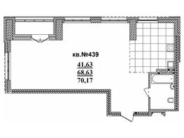 Продается 3-комнатная квартира ЖК  Римский квартал, 2 очередь, 71.27  м², 13656040 рублей