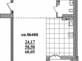 Продается 3-комнатная квартира ЖК  Римский квартал, 2 очередь, 77.84  м², 16654750 рублей