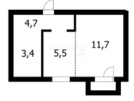 Продается Студия Большая ул, 25  м², 2680000 рублей