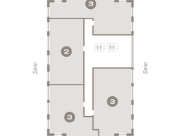 Продается 3-комнатная квартира ЖК Европейский берег, дом 44, 134.9  м², 18560000 рублей