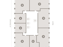 Продается 2-комнатная квартира ЖК Мылзавод, дом 9, 86.39  м², 16990000 рублей