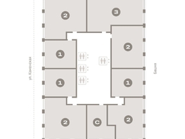 Продается 3-комнатная квартира ЖК Мылзавод, дом 9, 90.48  м², 14790000 рублей