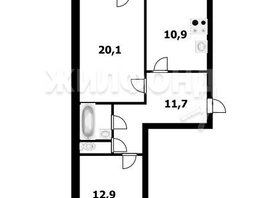 Продается 2-комнатная квартира Есенина ул, 59  м², 7600000 рублей