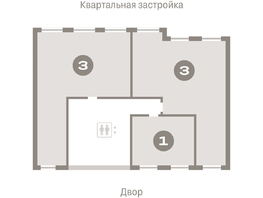 Продается 3-комнатная квартира ЖК Европейский берег, дом 49, 91.29  м², 14350000 рублей