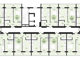 Продается 2-комнатная квартира ЖК Новый парк, дом 3, 60.7  м², 5612500 рублей