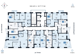 Продается 3-комнатная квартира ЖК Салют, дом 2, 84.61  м², 10800000 рублей