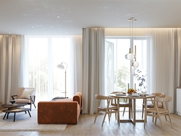 Продается 1-комнатная квартира ЖК Заельцовский New, 45.47  м², 9240700 рублей