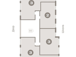 Продается 3-комнатная квартира ЖК Европейский берег, дом 45, 136.2  м², 20130000 рублей