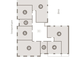 Продается 2-комнатная квартира ЖК Европейский берег, дом 45, 77.09 м², 11210000 рублей