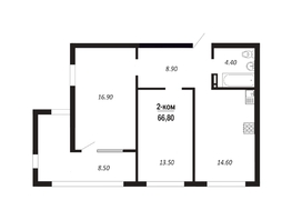 Продается 2-комнатная квартира ЖК ПАРК-квартал «Королёв», дом 3, 66.8  м², 10888400 рублей