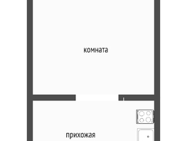 Продается Студия Суровцева ул, 18.4 м², 1720000 рублей