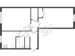 Продается 2-комнатная квартира Дианова ул, 45.3 м², 4500000 рублей