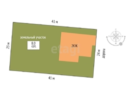 Продается Дом Дергачева ул, 420 м², участок 8 сот., 17950000 рублей