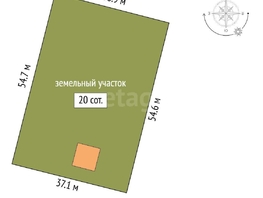 Продается Дом Славная ул, 31.7  м², участок 20 сот., 1900000 рублей