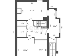 Продается Дом Лермонтовский 3-й пер, 241.9 м², участок 3.8 сот., 18300000 рублей