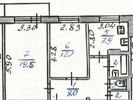 Продается 2-комнатная квартира Ференца Мюнниха ул, 53.3  м², 6700000 рублей