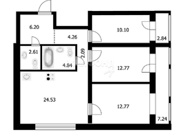 Продается 3-комнатная квартира Марины Цветаевой ул, 85  м², 17500000 рублей