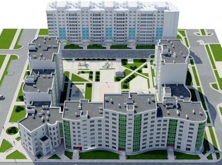 В ЖК «Томь» заложили новый дом от 4 до 9 этажей высотой с двухуровневыми квартирами