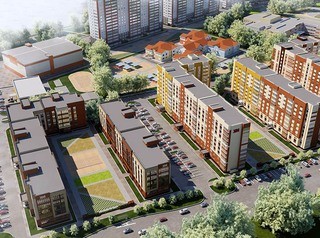 Началось строительство двух новых домов в ЖК «Дружный-3»