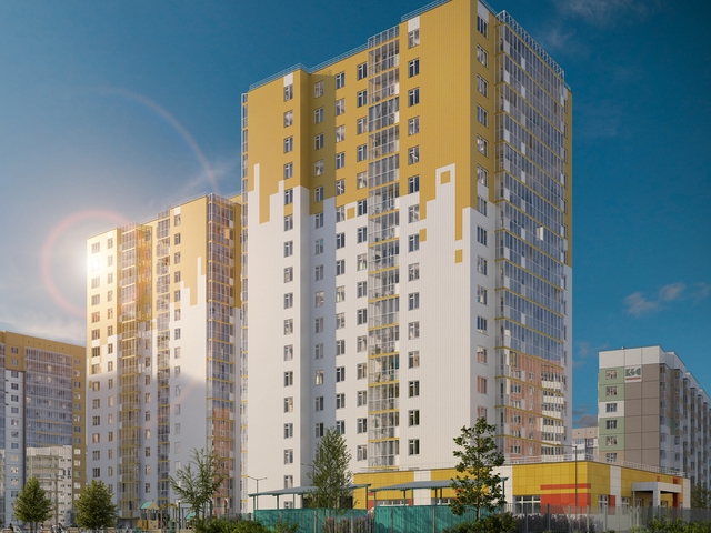 Новостройка КБС. Курчатова, дом 12.2