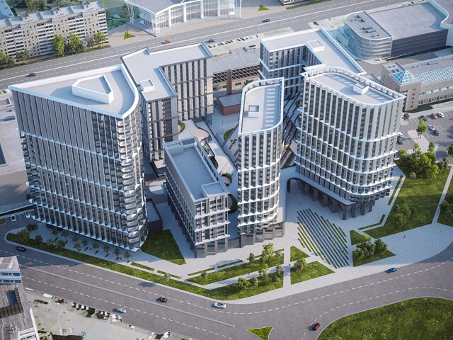 Новостройка АЭРОН, cекция D